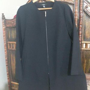 ALFANI BLACK SHORT COAT LIKE--  SIZE "S"